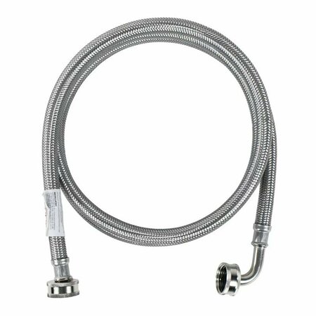 THRIFCO PLUMBING 48 Inch Ss Wm Hose With Elbow 7641120